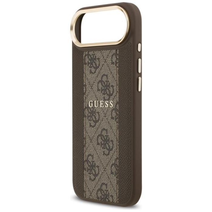Guess - Guess iPhone Air Mobilskal MagSafe 4G Stripe - Brun