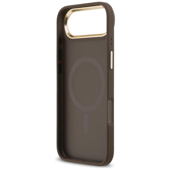 Guess - Guess iPhone Air Mobilskal MagSafe 4G Stripe - Brun