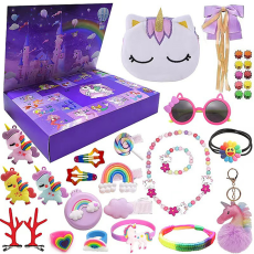 Adventskalender - Enhörning Adventskalender 2025 – 24 Magiska överraskningar för Barn