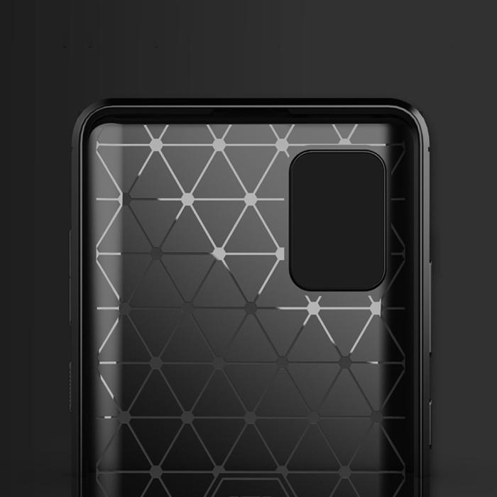Forcell - CARBON skal till Samsung Galaxy A51 5G Svart