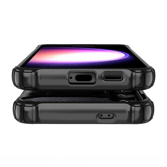 OEM - Galaxy S24 Mobilskal Hybrid Armor - Svart
