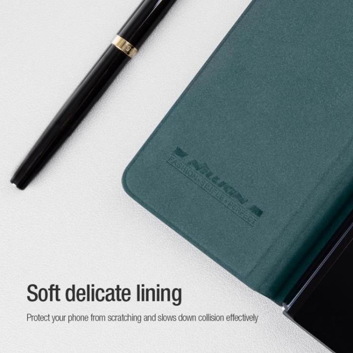 Nillkin - Nillkin Galaxy Z Fold 4 Fodral Qin Pro - Svart