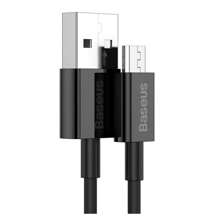 BASEUS - Baseus Superior Kabel Micro USB 2A 2m - Svart