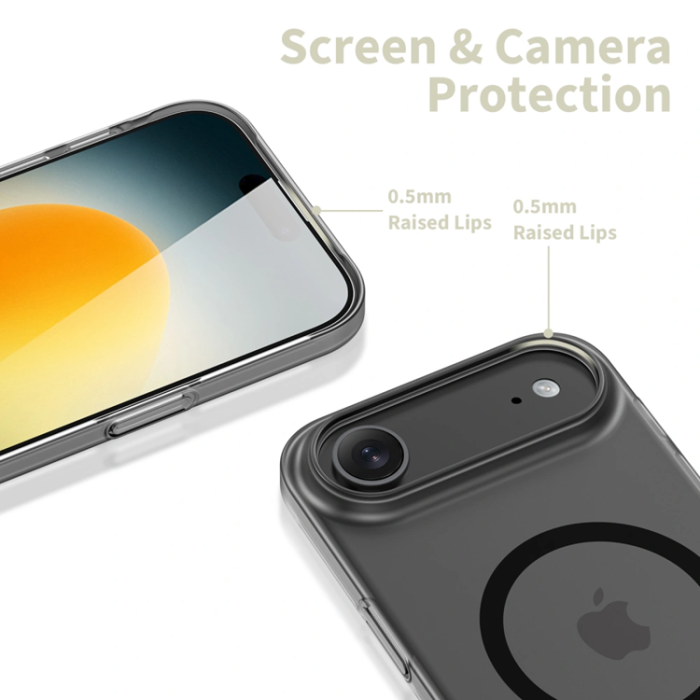 Tech-Protect - Tech-Protect iPhone 17 Air Mobilskal Magsafe Slim - Matte Svart