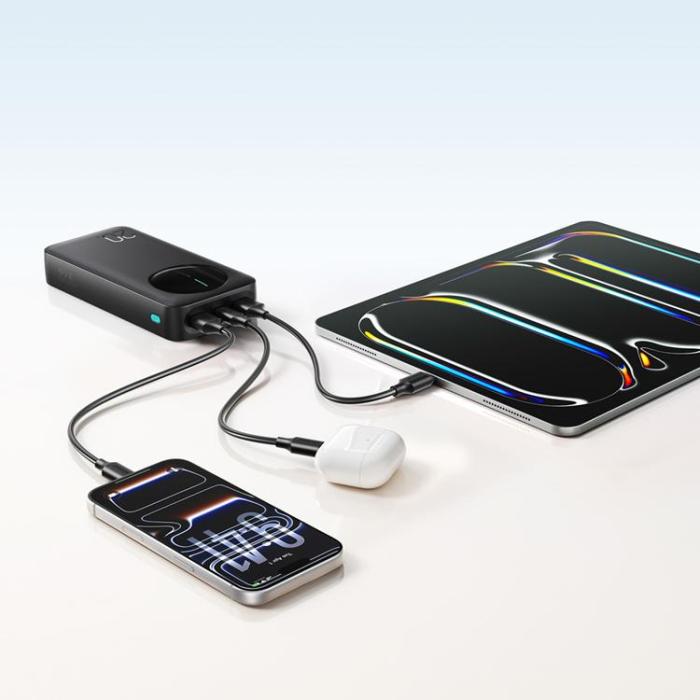 Joyroom - Joyroom Powerbank 20000 mAh 22.5W 2xUSB-A 1xUSB-C med Display