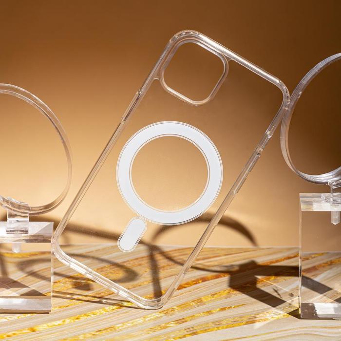 OEM - Stötdämpande Mag fodral för iPhone 13, transparent