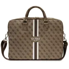 Guess - Guess Datorfodral 16'' Printed Stripes - Brun