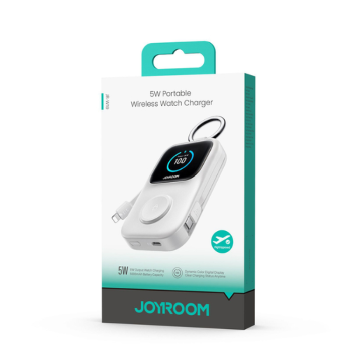 Joyroom - Joyroom Powerbank 5000mAh JR-W19 med 5W trådlös klockladdning