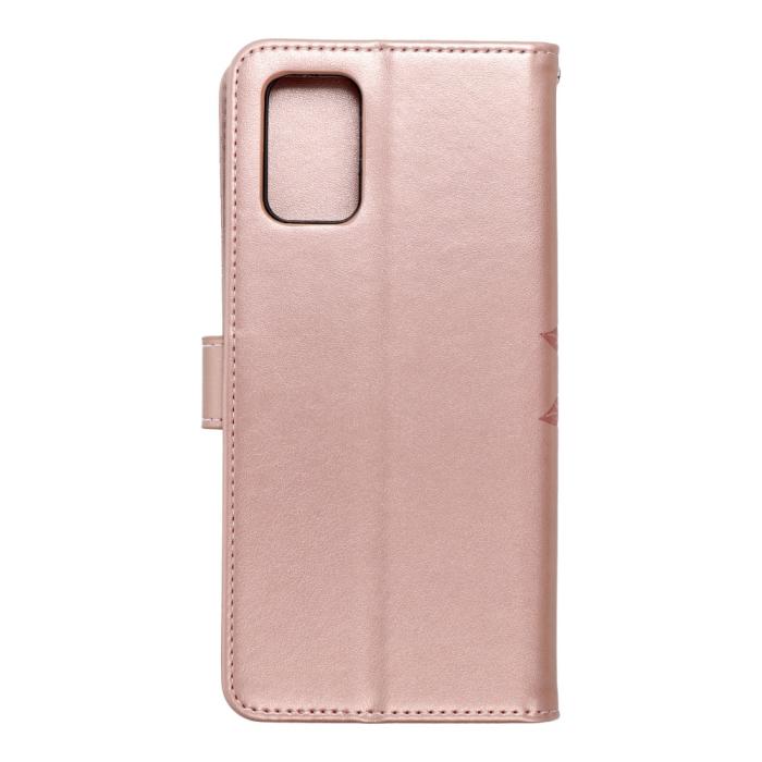 UTGATT1 - Forcell MEZZO Plånboksfodral till Samsung Galaxy A03s - Roséguld