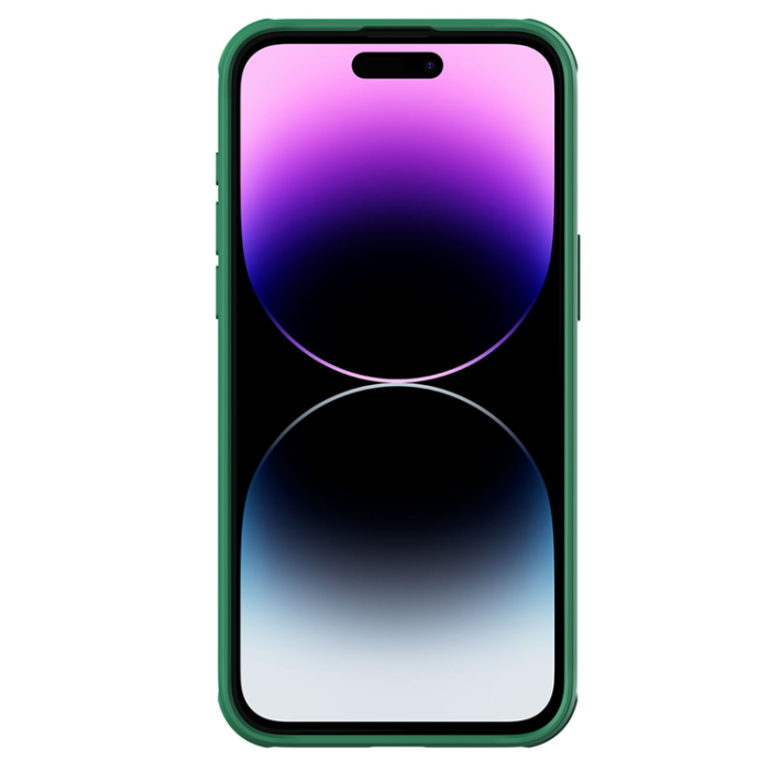 Nillkin - Nillkin iPhone 15 Pro Mobilskal CamShield Magnetic - Grön