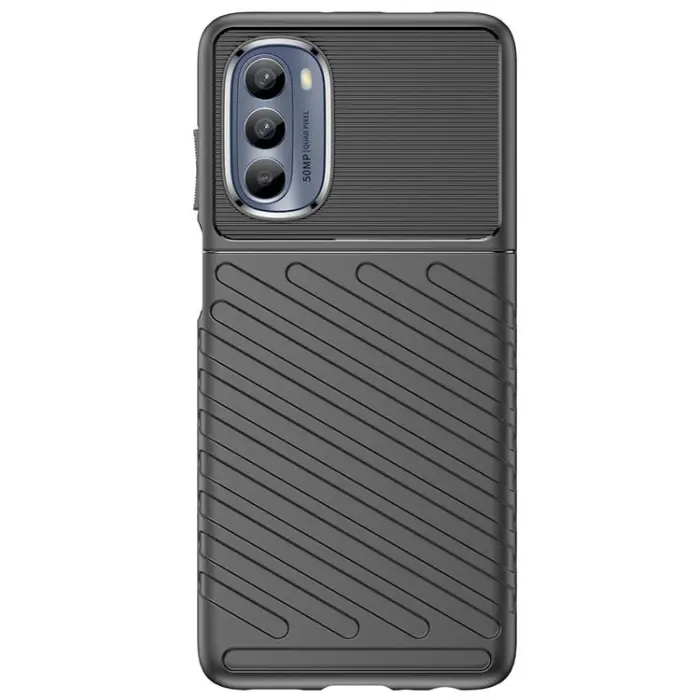 OEM - Motorola Moto G62 5G Skal Thunder Silicone Armor - Svart