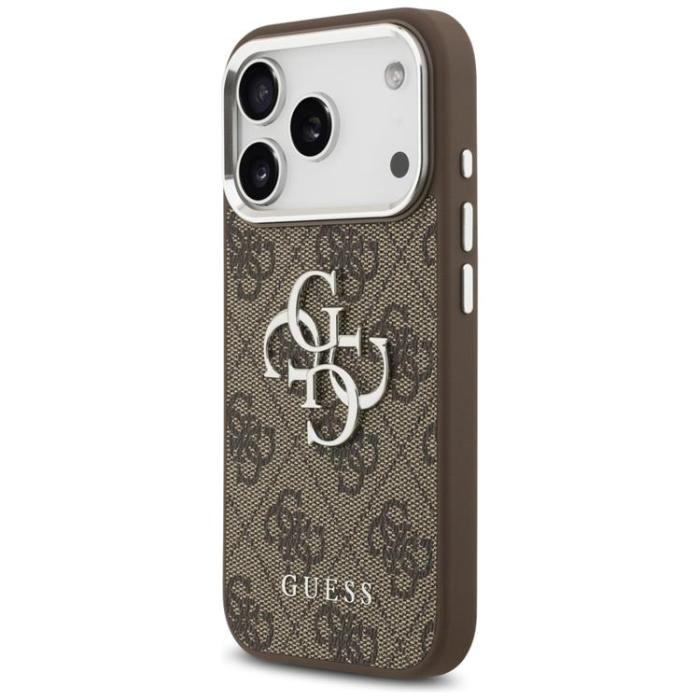 Guess - Guess iPhone 17 Pro Max Mobilskal 4G Big 4G Classic Logo - Brun