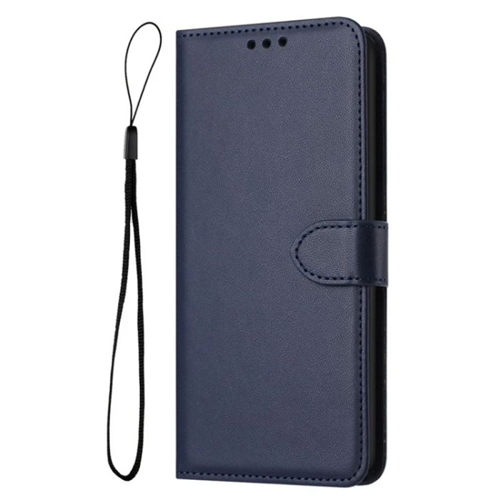 OEM - Galaxy S25 Ultra Plånboksfodral Strap - Blå