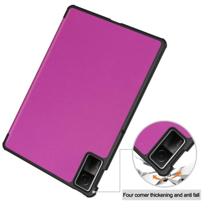 Taltech - Xiaomi Redmi Pad SE Fodral Tri-fold - Lila