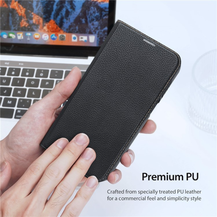 Dux Ducis - Dux Ducis Galaxy A34 5G Plånboksfodral Skin X2 - Svart
