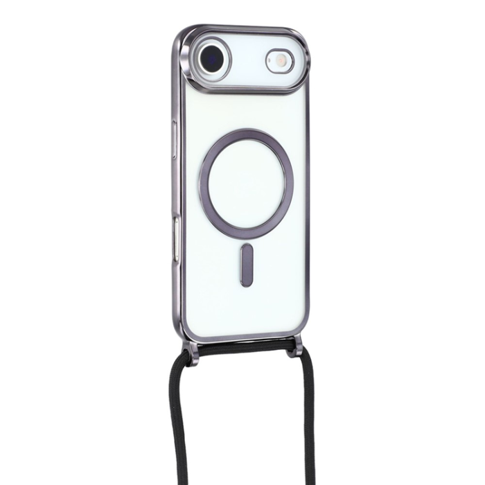 A-One Brand - iPhone Air Mobilskal MagSafe Electroplating Edge TPU - Svart