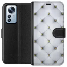 Gustaf - Pl&aring;nboksfodral till Xiaomi 12 Pro med Fancy