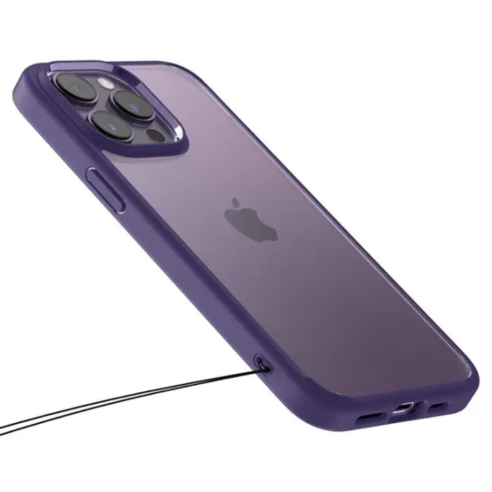 UTGATT - Spigen iPhone 14 Pro Skal Ultra Hybrid - Deep Lila