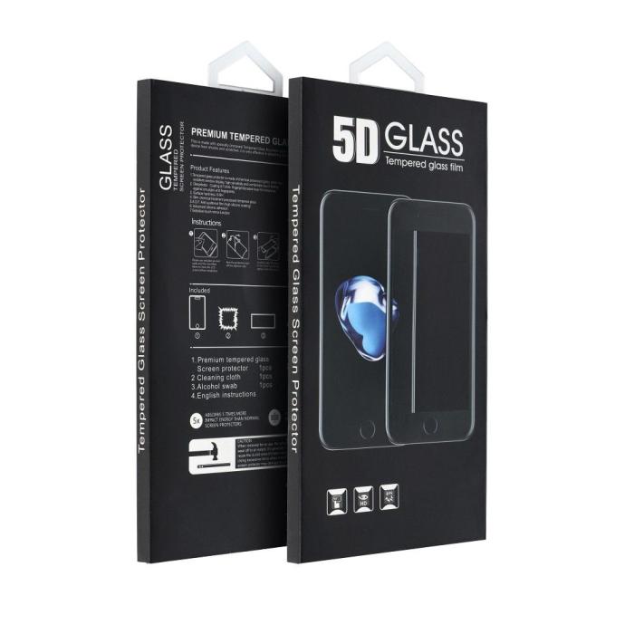 OEM - Galaxy A04s 4G/A13 4G/5G Härdat Glas Skärmskydd 5D Full Glue - Svart