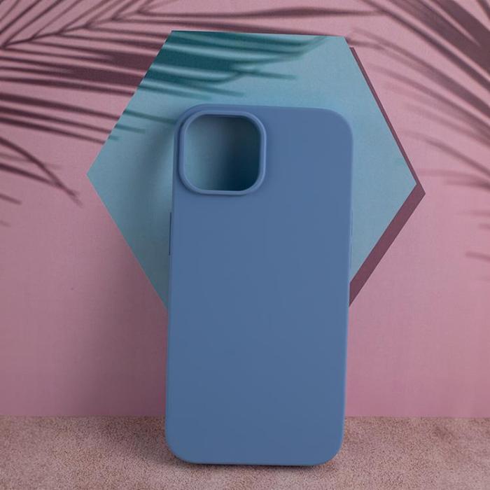 OEM - iPhone 16 Plus Mobilskal Solid Silikon - Ljusblå