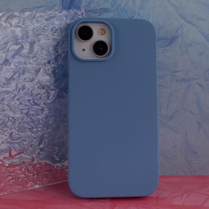 OEM - iPhone 16 Plus Mobilskal Solid Silikon - Ljusblå