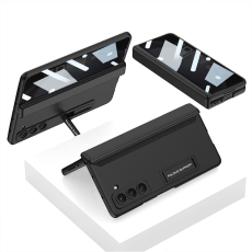 GKK - GKK Galaxy Z Fold 5 Mobilskal Kickstand med Privacy Skärmskydd