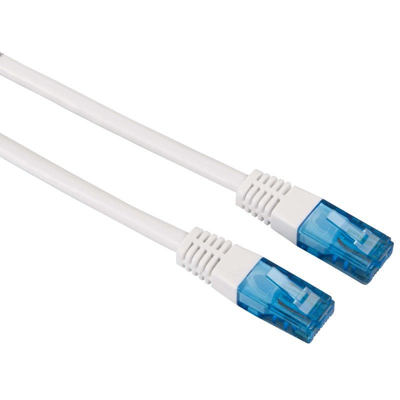 HAMA Kabel Nätverk CAT6 UTP Bulk Vit 30m