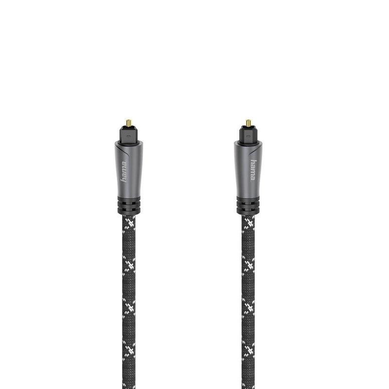 HAMA Kabel ODT Metall Svart 3.0m