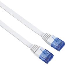 Hama - HAMA Kabel N&auml;tverk CAT6 UTP Flat Vit 5m
