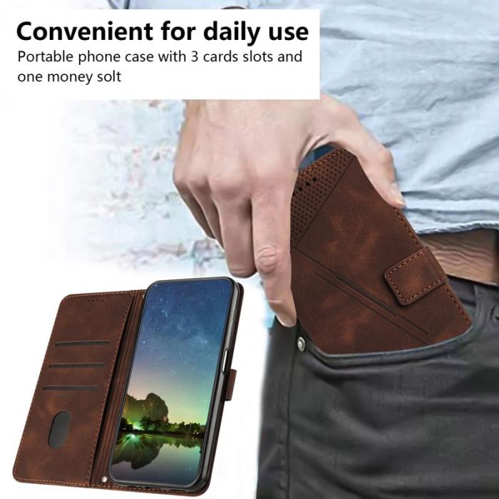 OEM - Mobilfodral för Samsung Galaxy S26 Ultra Konstläder - Brun