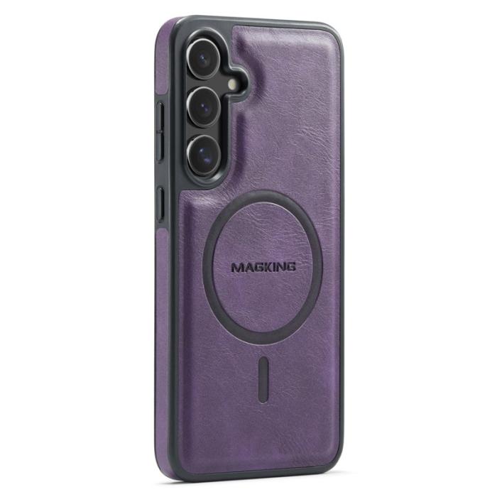 MAGKING - MAGKING Mobilskal för Samsung Galaxy S26 Plus Magnetiskt PC + TPU - Lila