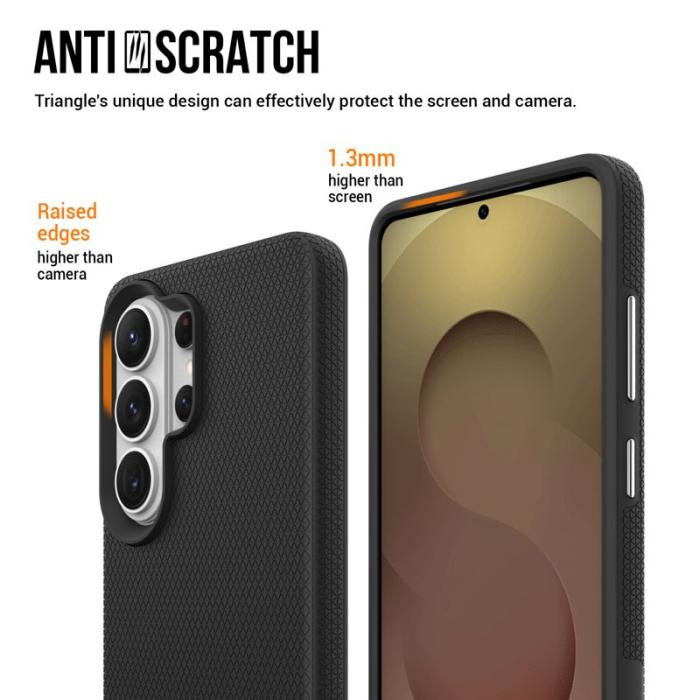 OEM - Mobilskal för Samsung Galaxy S26 Ultra Magnetiskt Shockproof TPU + PC - Svart