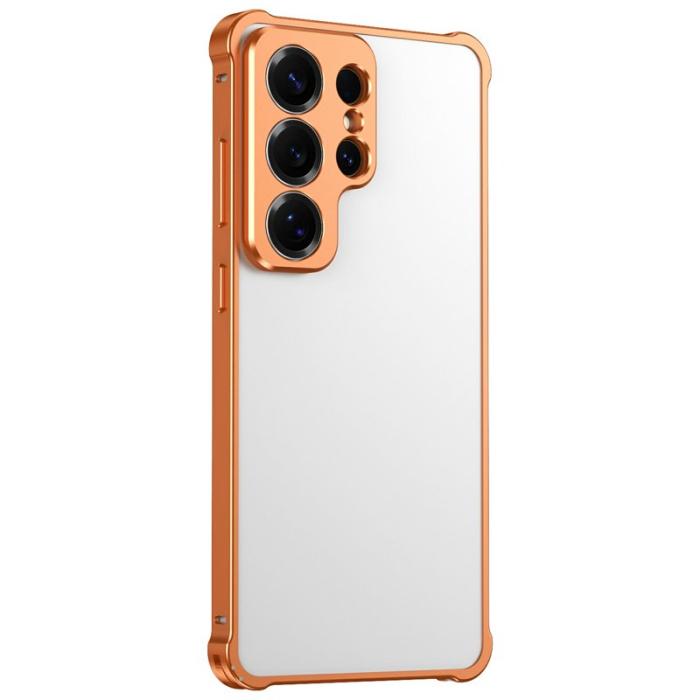 OEM - Mobilskal för Samsung Galaxy S26 Plus Bumper med linsram - Orange