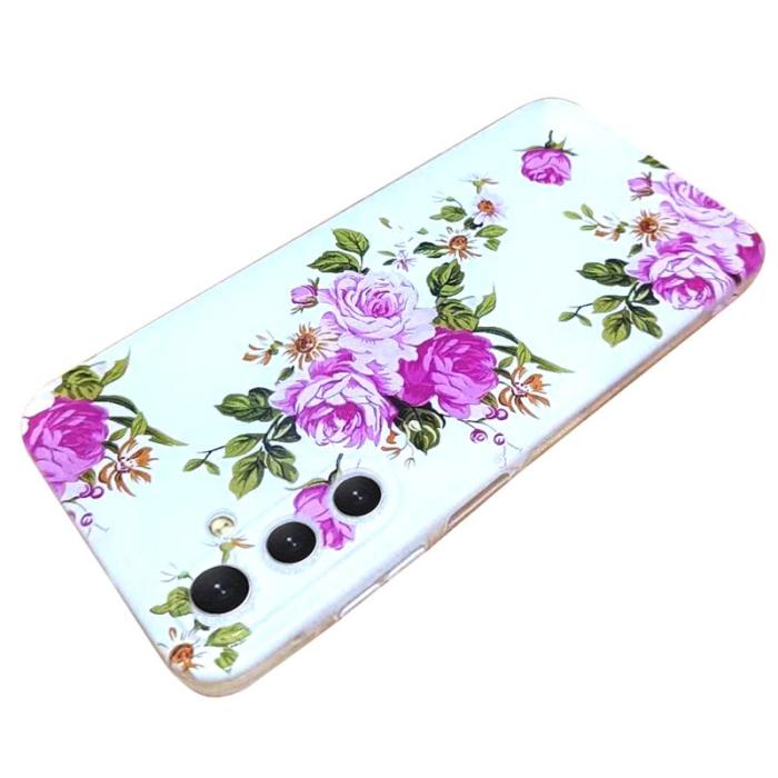 OEM - Mobilskal för Samsung Galaxy S26 Plus TPU - Rosblomma