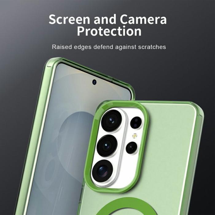 OEM - Mobilskal för Samsung Galaxy S26 Ultra Magnetiskt Anti Drop - Grön