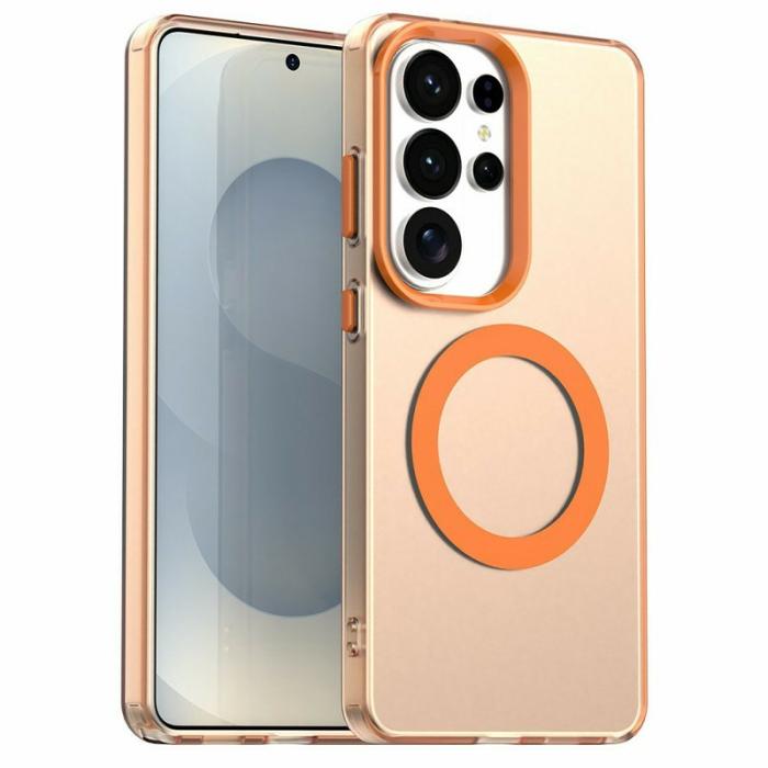 OEM - Mobilskal för Samsung Galaxy S26 Ultra Magnetiskt Anti Drop - Orange