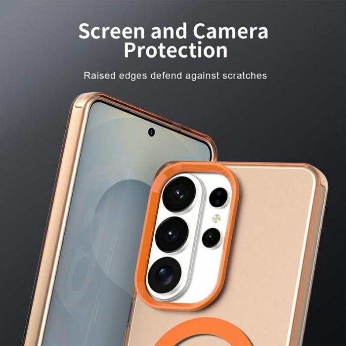 OEM - Mobilskal för Samsung Galaxy S26 Ultra Magnetiskt Anti Drop - Orange