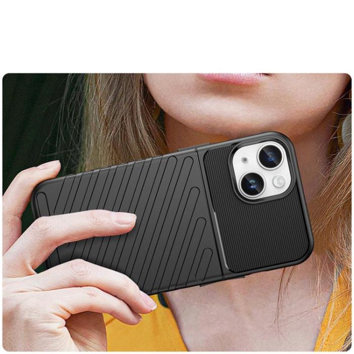 OEM - iPhone 14 Skal Thunder Armored - Svart