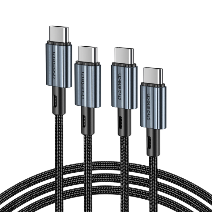 Choetech - Choetech USB-C till USB-C Kabel 60W 1.2m - Grå
