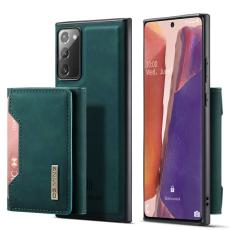 DG.MING - DG.MING M2 Tri-fold Pl&aring;nboksfodral med St&auml;ll f&ouml;r Samsung Galaxy Note20 - Gr&ouml;n