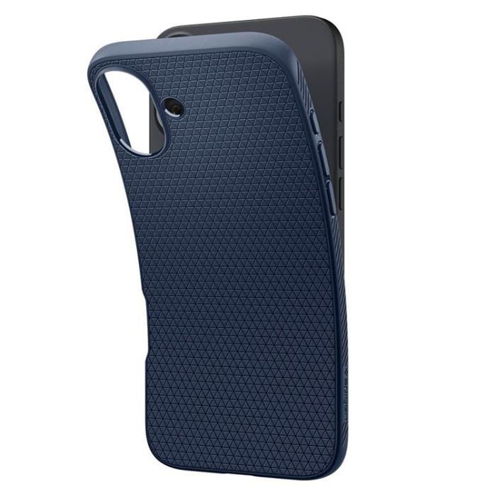 Spigen - Spigen iPhone 16 Mobilskal Liquid Air - Marinblå