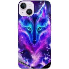 iSecrets - Mobilskal till Apple iPhone 14 Plus med Neon Varg