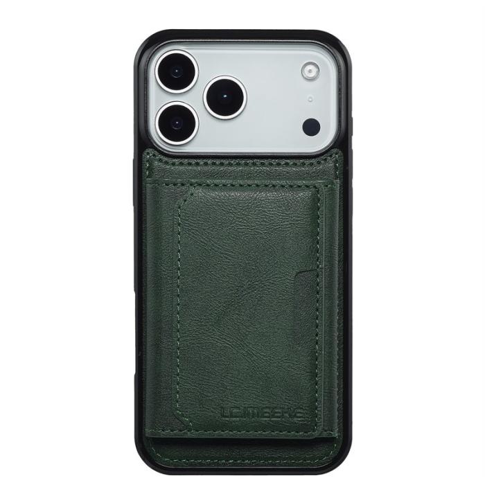 LC.imeeke - LC.IMEEKE L5 iPhone 17 Pro Fodral KonstLäder - Grön