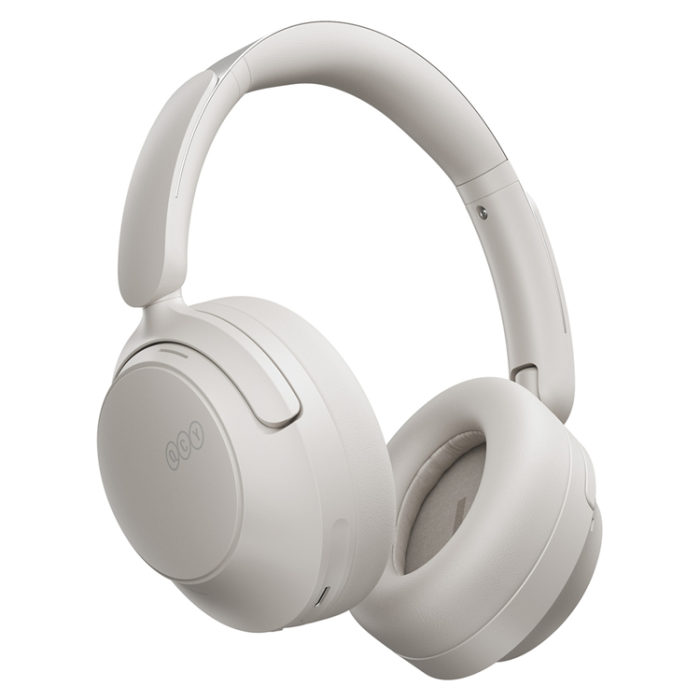 QCY - QCY Trådlös Hörlurar On-Ear H3S med Noise Cancellation - Vit