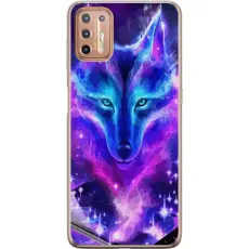 iSecrets - Mobilskal till Motorola Moto G9 Plus med Neon Varg