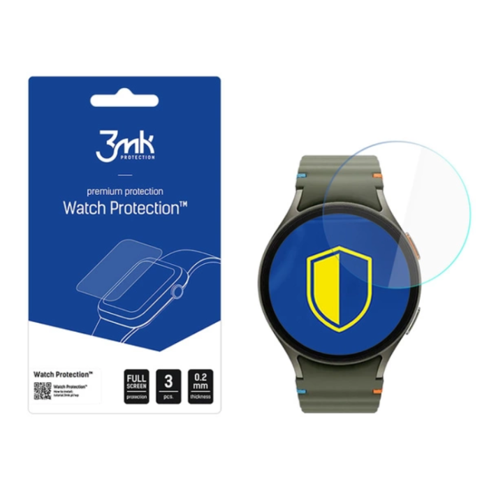 3MK - 3MK Galaxy Watch 7 (40mm) Hybrid Okrossbart Glas FlexibleGlass