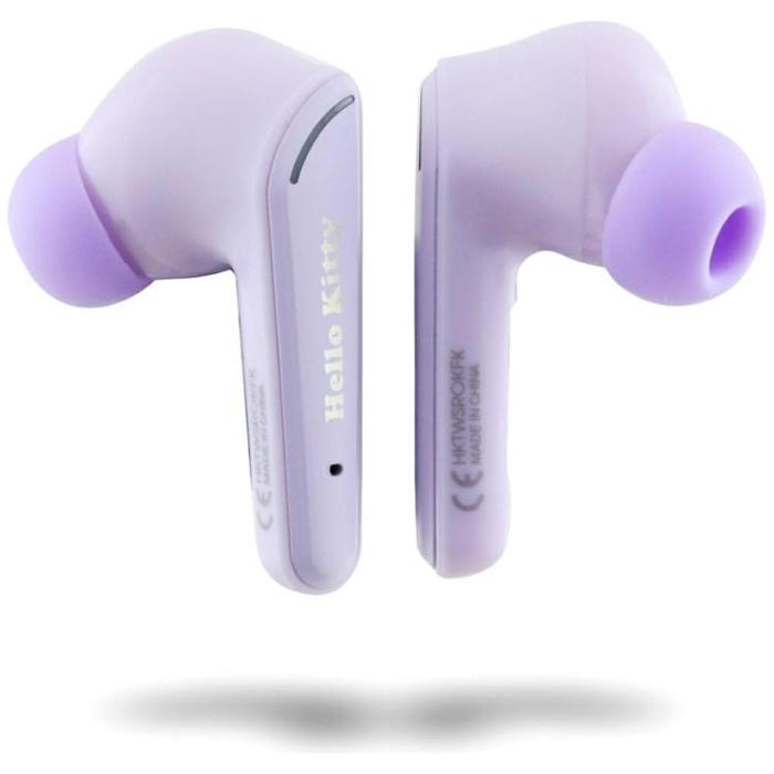 Hello Kitty - Hello Kitty TWS In-Ear Hörlurar Glossy Finish - Lila