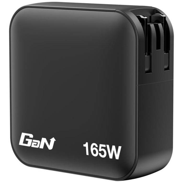 Verbatim - Verbatim Snabbladdare 165W PD 3xUSB-C QC 1xUSB-A GaN Mini - Svart