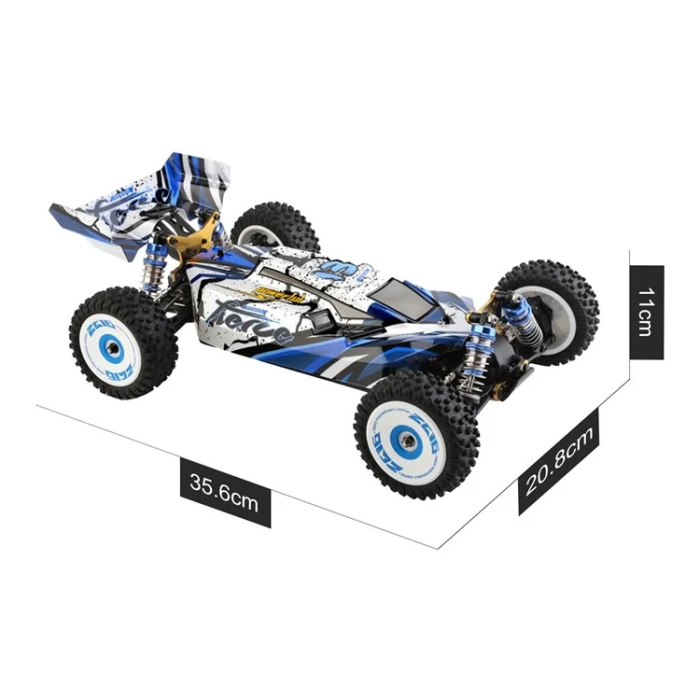 OEM - WLTOYS 1/12 2.4GHz Racerbil Off-Road RC Car Crawler 75km/h