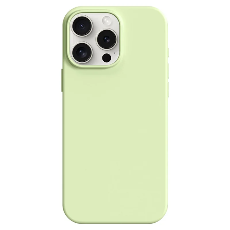 iPhone 15 Pro Mobilskal Ultra Thin Silikon - Avocado Grön | 2353 | AlltMobil